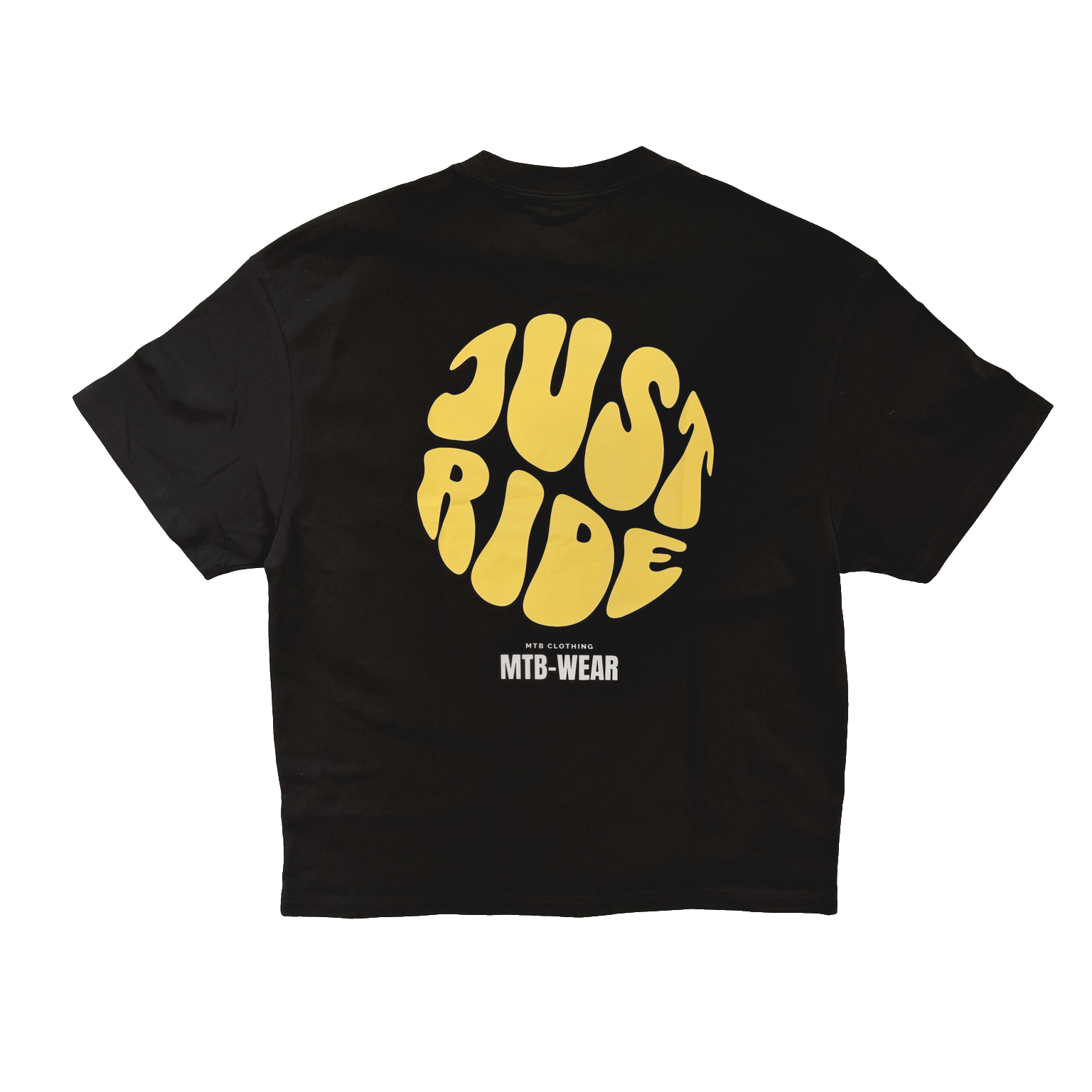 NEW - JUST RIDE BLACK - Oversized Shirt