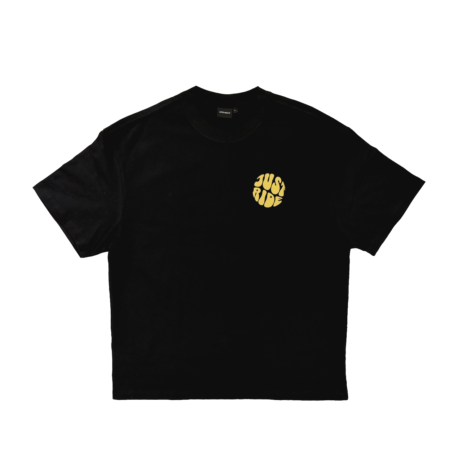 NEW - JUST RIDE BLACK - Oversized Shirt