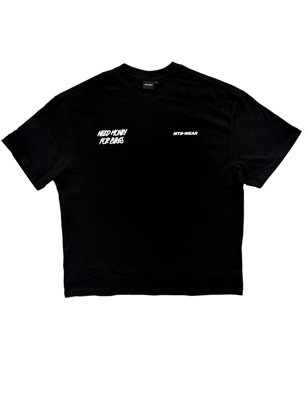 NEW - NEED MONEY BLACK - Oversized Shirt
