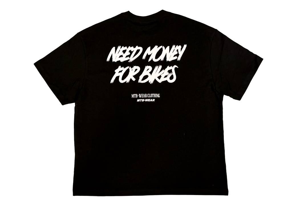 NEW - NEED MONEY BLACK - Oversized Shirt