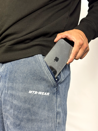 MTB Zipper Baggy - Jeans Blue