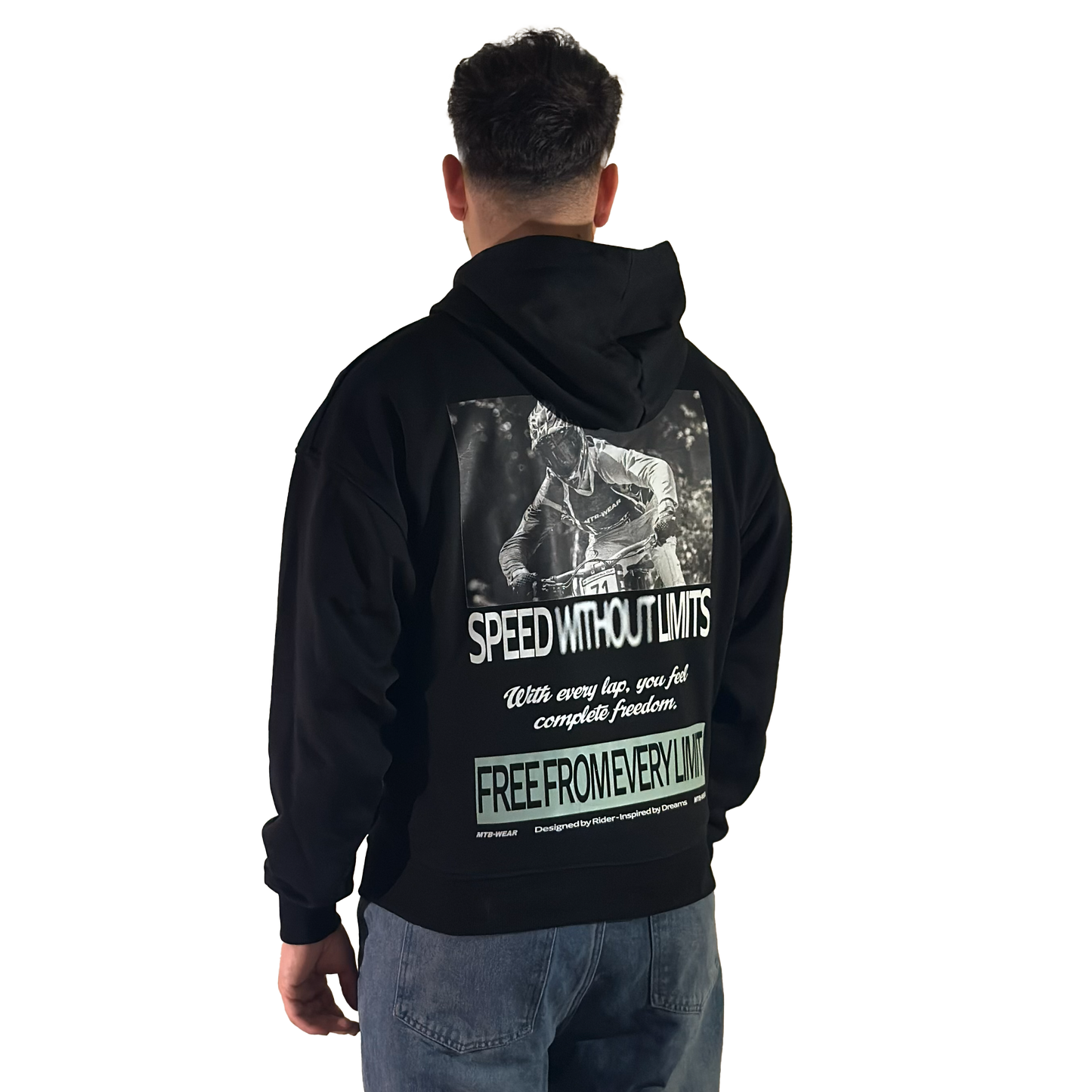 SPEED WITHOUT LIMITS - Oversized Hoodie