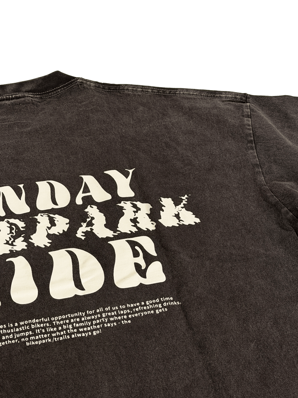 NEW - SUNDAY RIDE - Oversized Shirt
