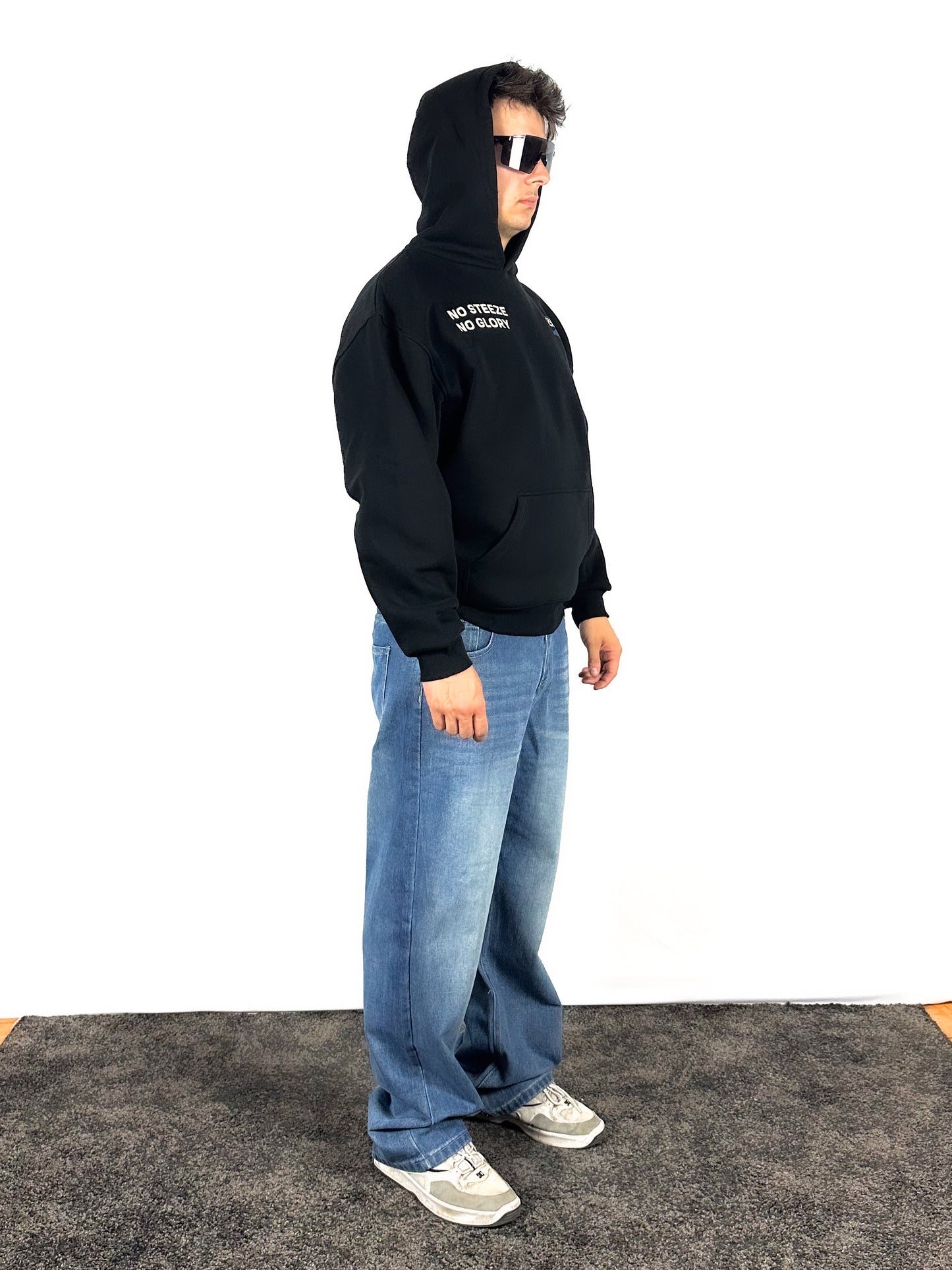 CLEAN BLUE - Baggy Jeans
