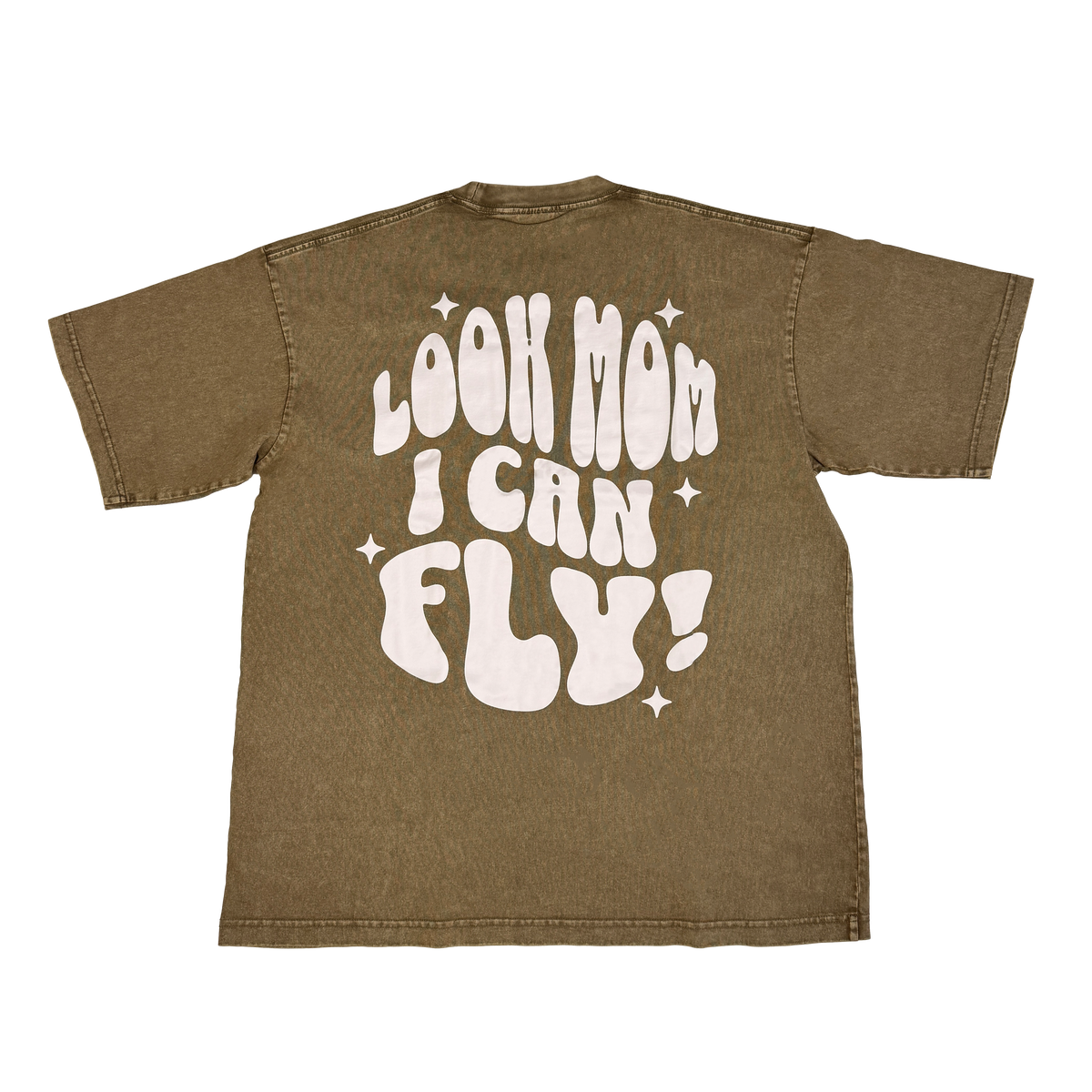LOOK MOM! Brown - Oversized Shirt