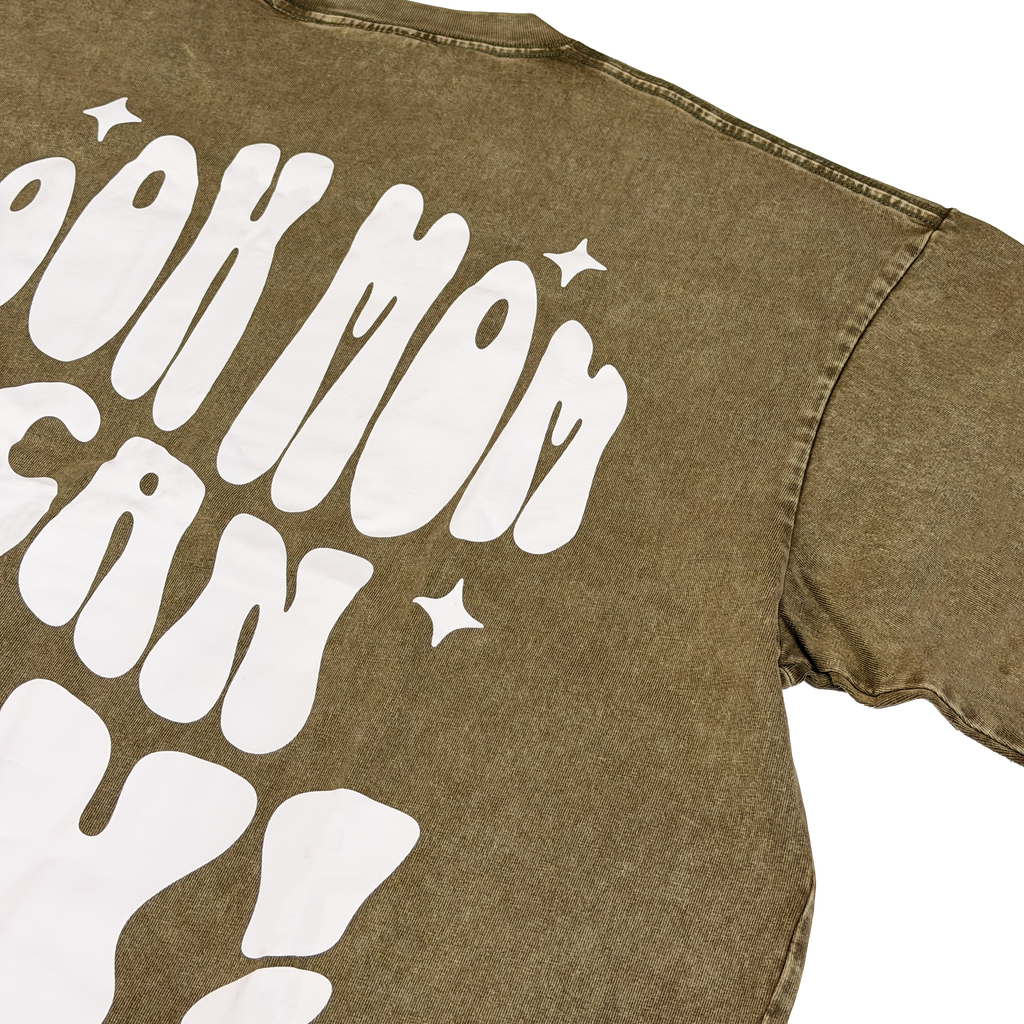 LOOK MOM! Brown - Oversized Shirt
