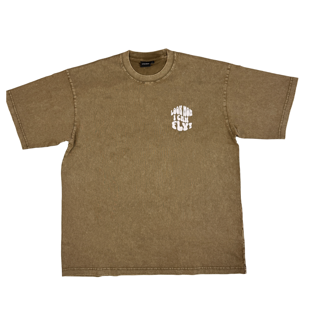 LOOK MOM! Brown - Oversized Shirt