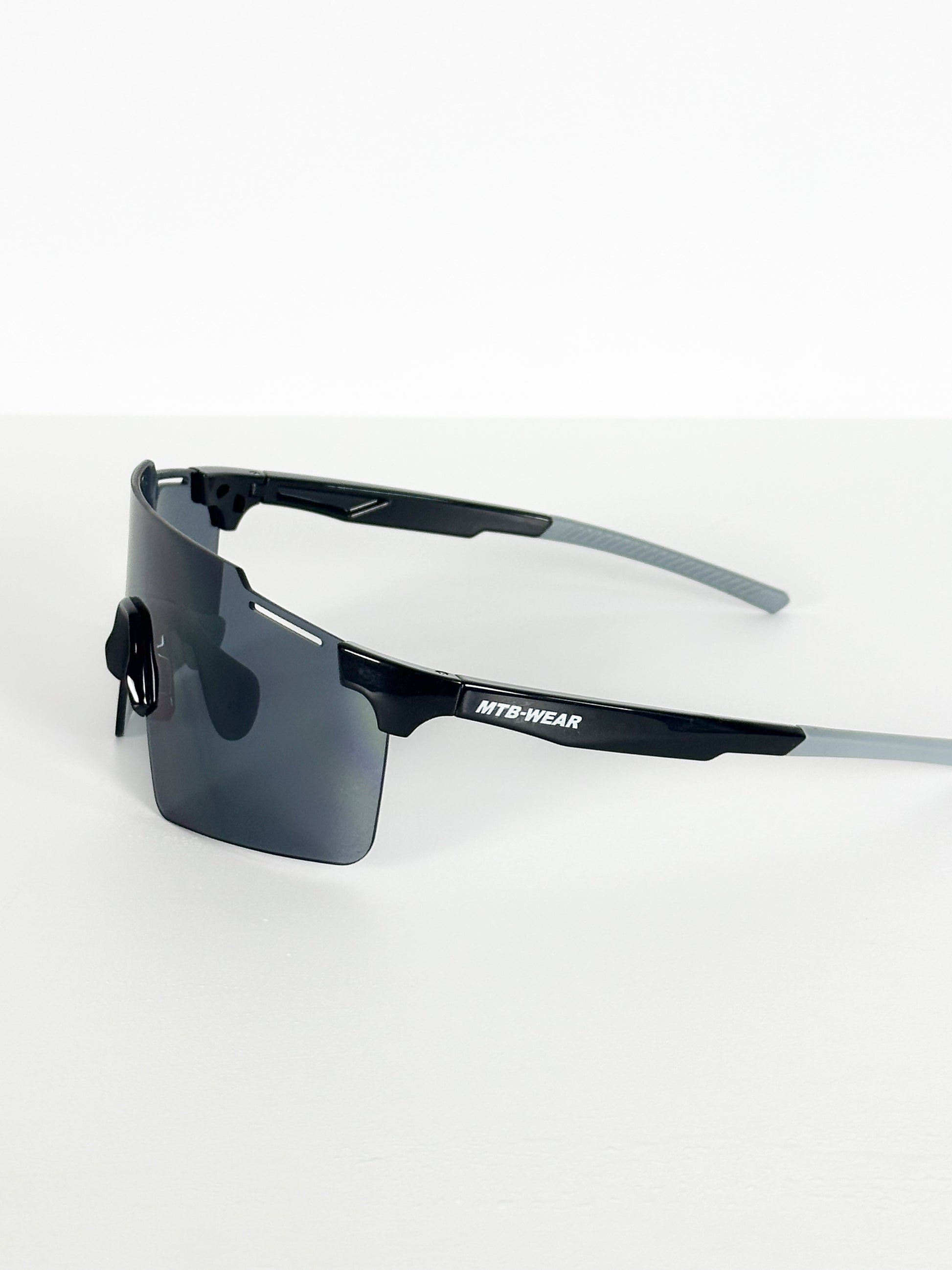 mountainbike sonnenbrille Sportbrille Schwarz – MTB Wear