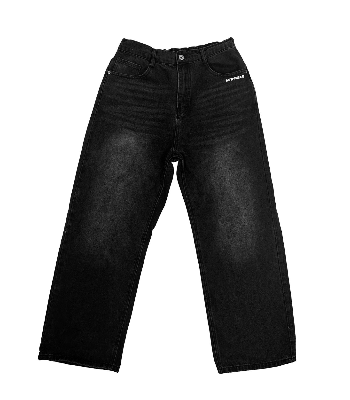 MTB-WEAR - Baggy Jeans Washed Black