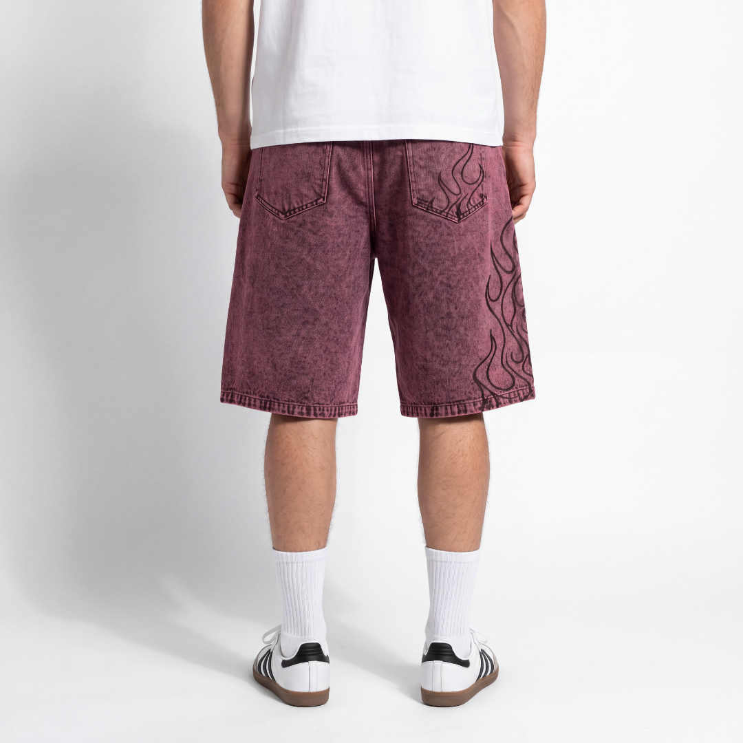 PINK FLAME - Shorts