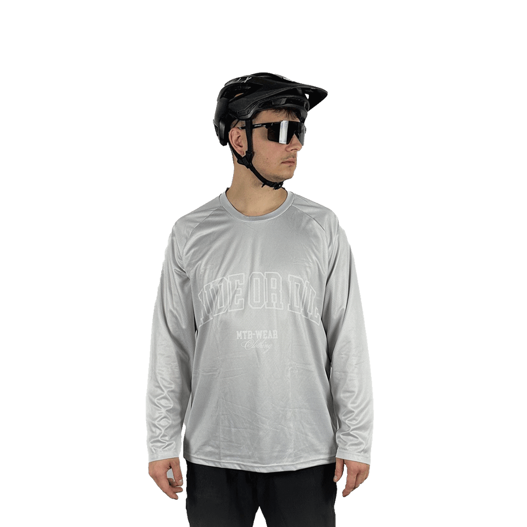 Langarm-Jersey RIDE OR DIE - BEIGE