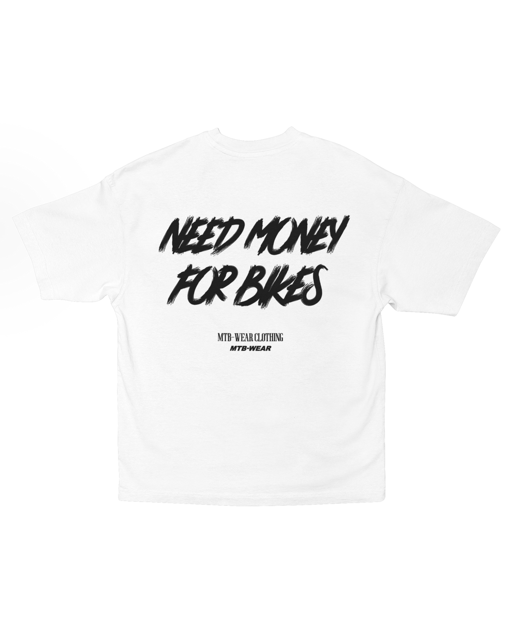 NEW - NEED MONEY WHITE - Oversized Shirt