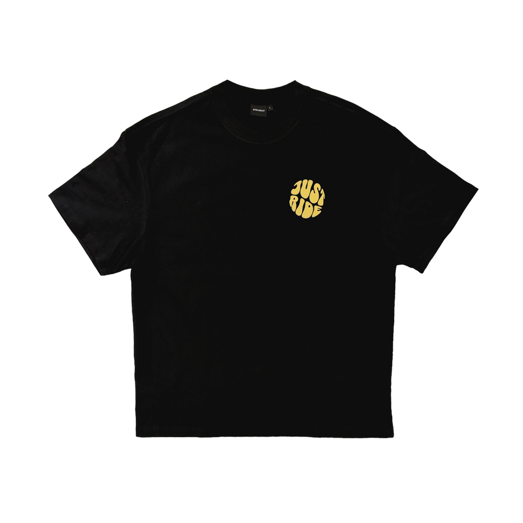 NEW - JUST RIDE BLACK - Oversized Shirt