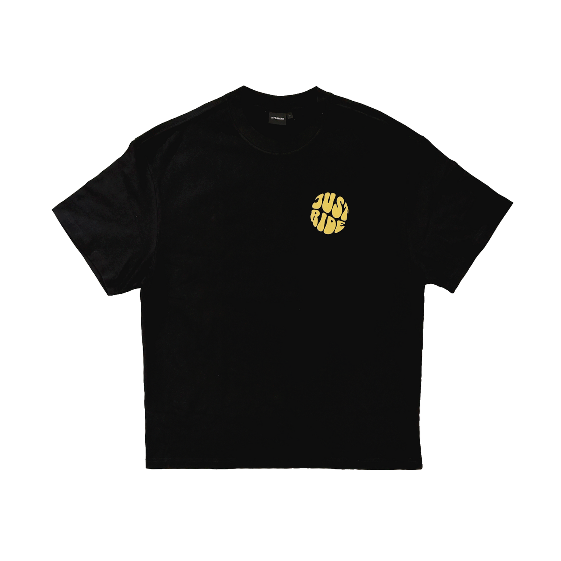 NEW - JUST RIDE BLACK - Oversized Shirt