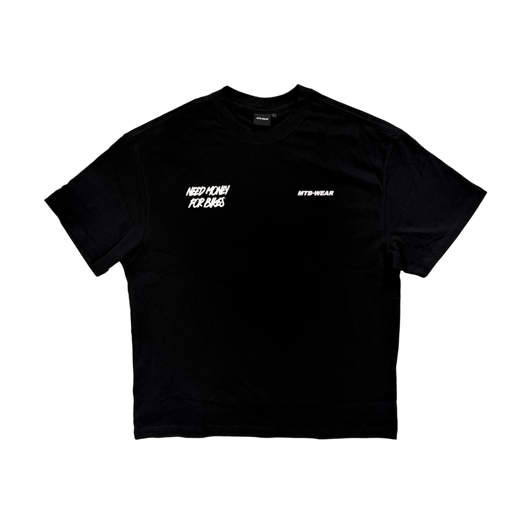 NEW - NEED MONEY BLACK - Oversized Shirt