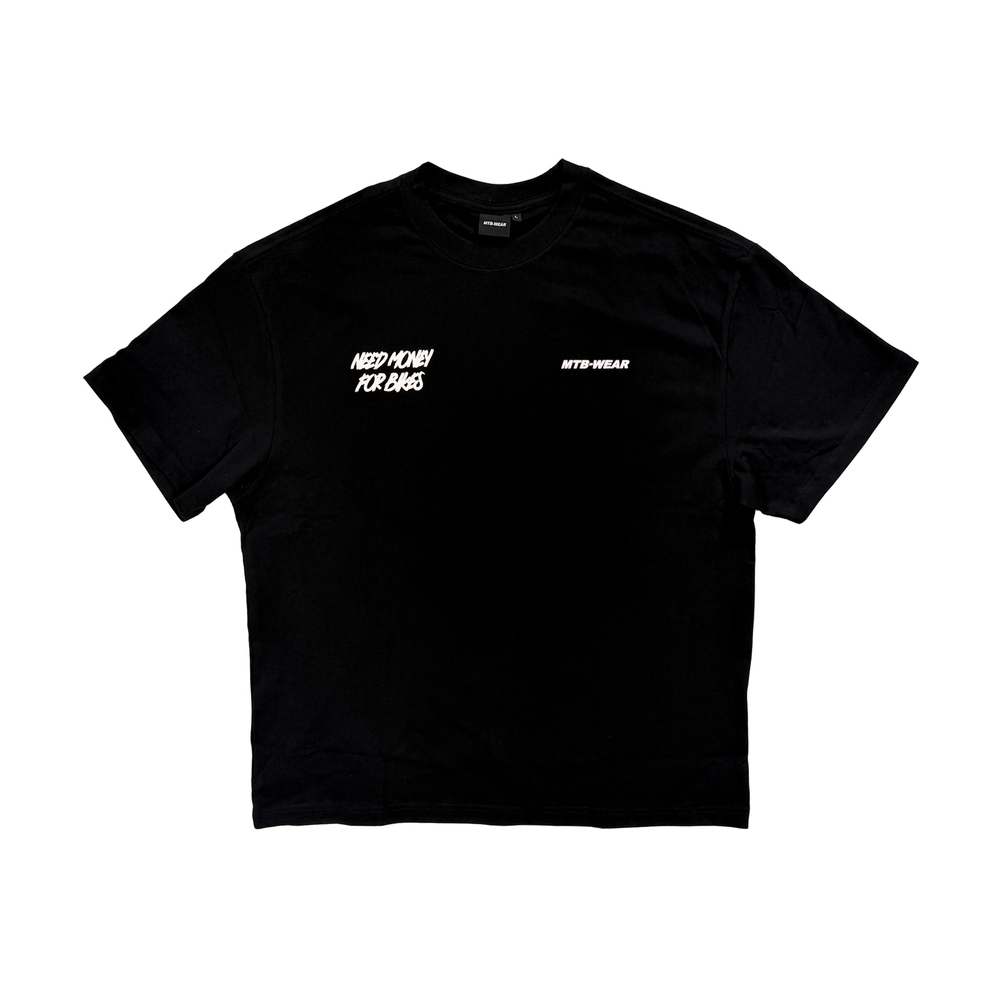 NEW - NEED MONEY BLACK - Oversized Shirt