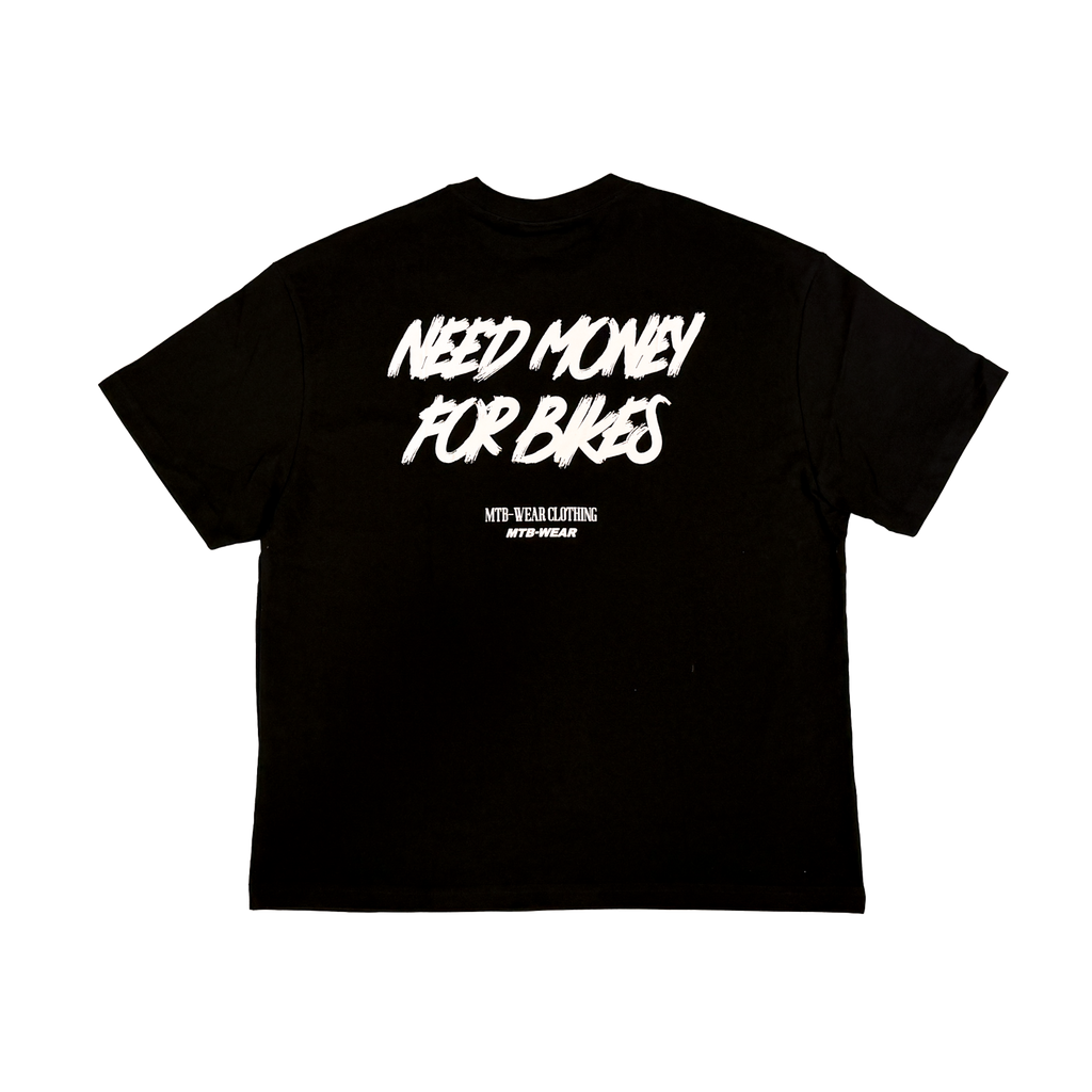 NEW - NEED MONEY BLACK - Oversized Shirt