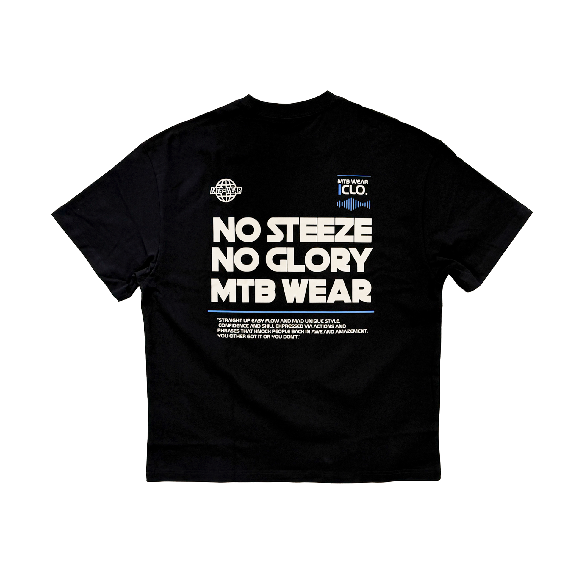 NEW - NO STEEZE NO GLORY - Oversized Shirt